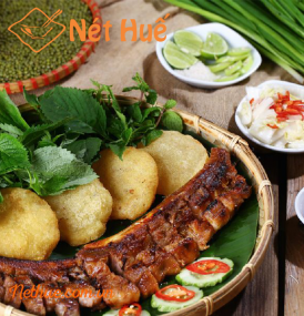 Pork ribs with Ruoc sauce